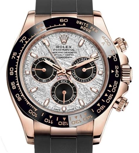 rolex daytona meteorite dial